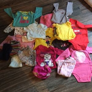 Baby girl lot
